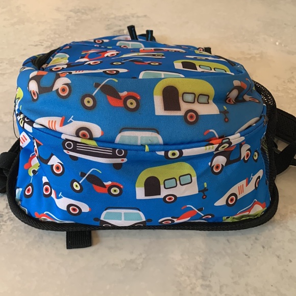 Obersee Kids Pre-School All-In-One Backpack with Cooler - Vehicles - Picture 7 of 7